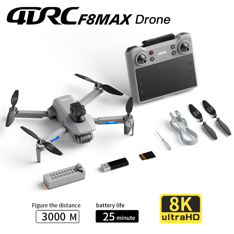 Jjrc Drone X12 - F8 MAX GPS 드론 전문가용 8K