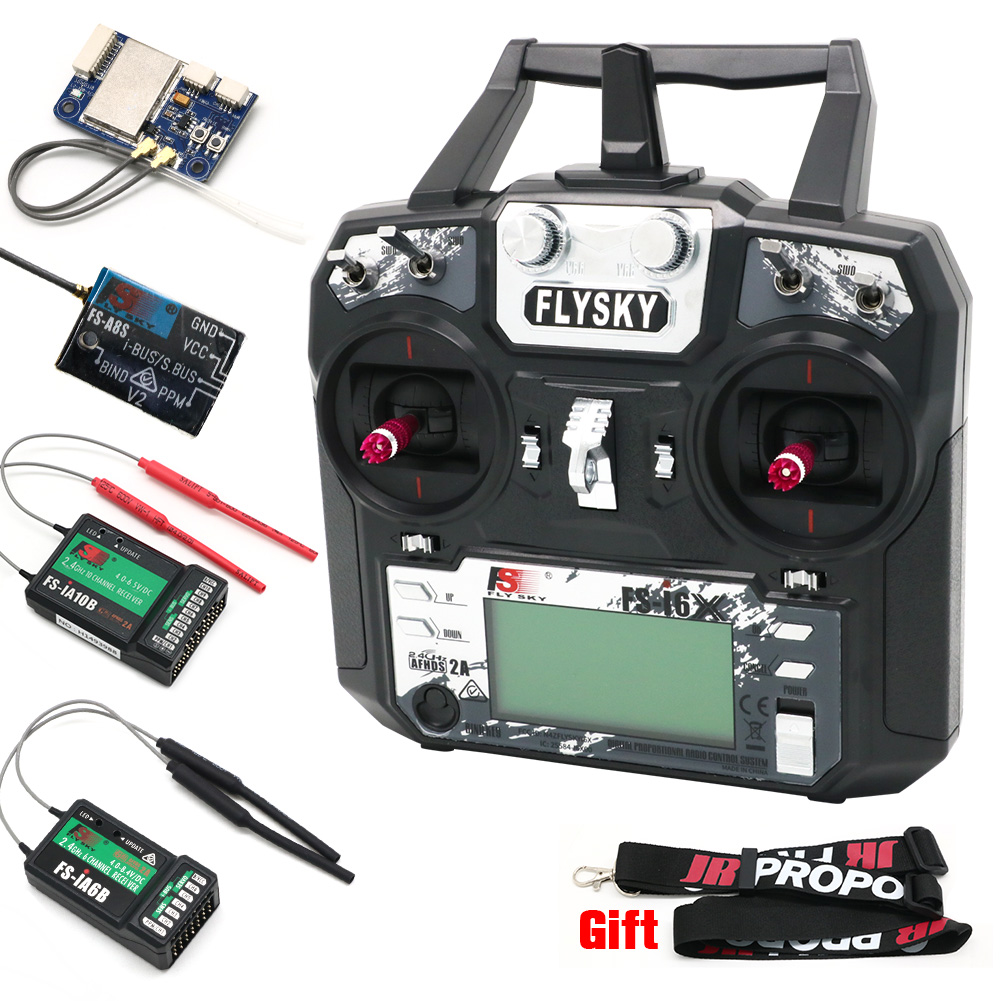 Drone Gimbal Controller - FLYSKY FS-i6X FS i6X 10채널 2.4GHz