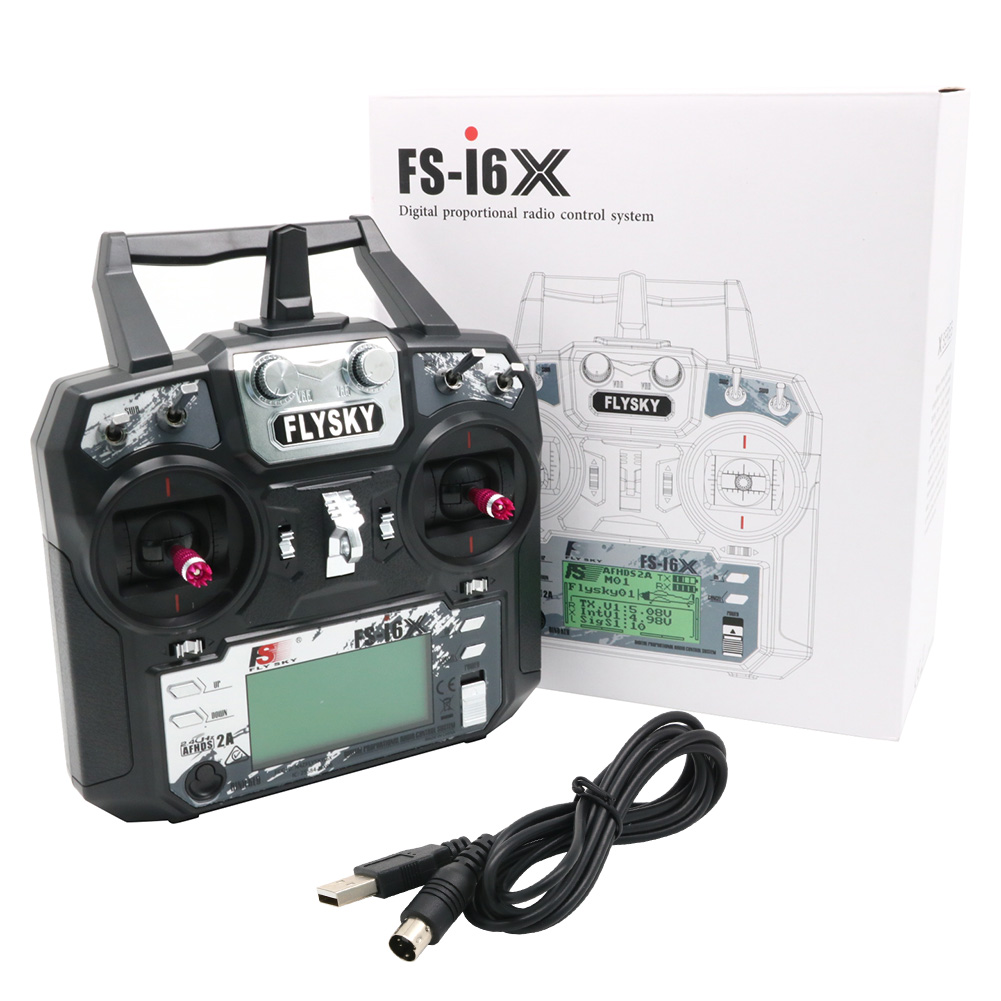 FLYSKY FS-i6X FS i6X 10채널 2.4G - Drone Gimbal Controller 리뷰 및 가격